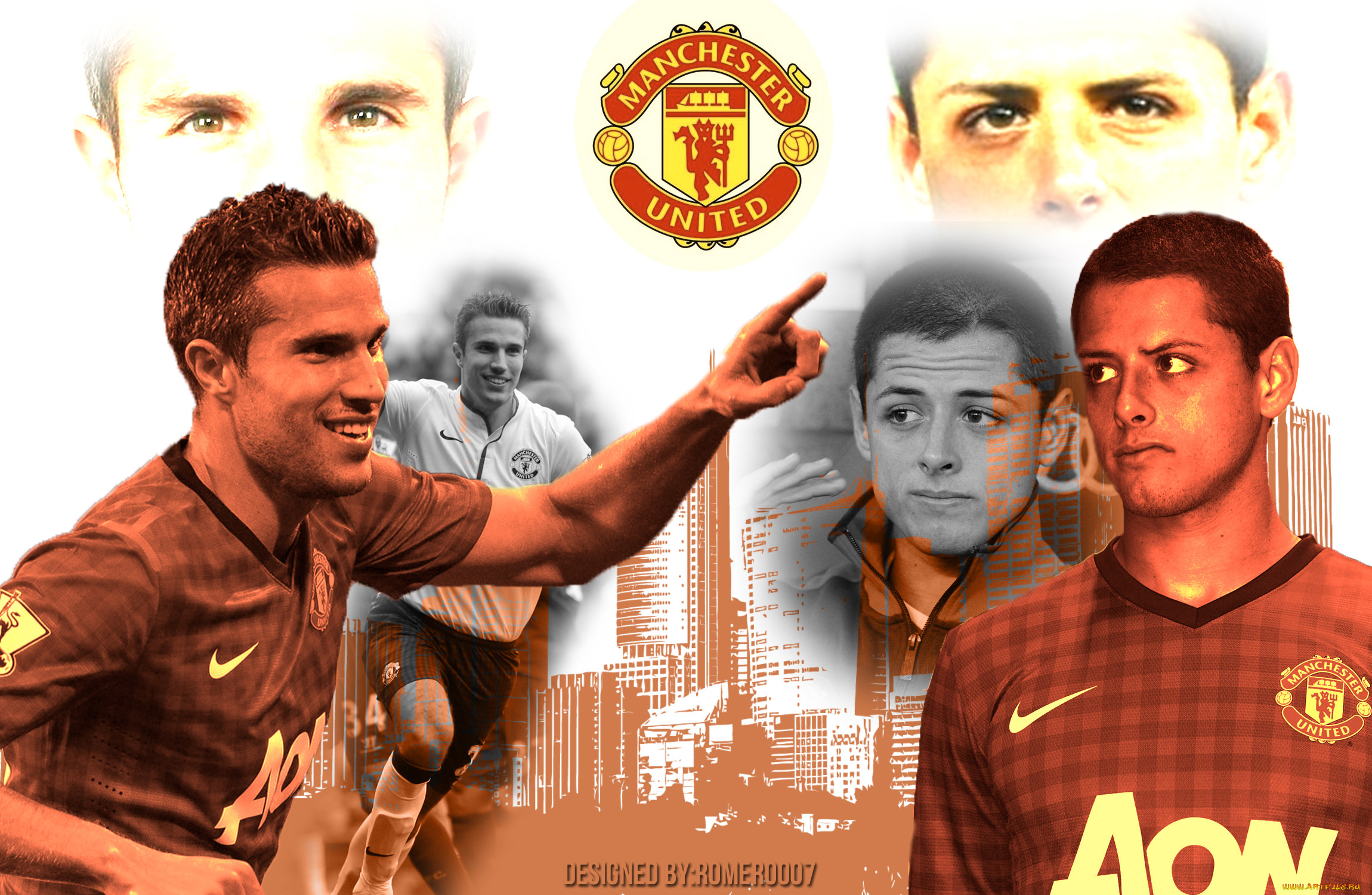 manchester, van, persie, vs, chicharito, , 